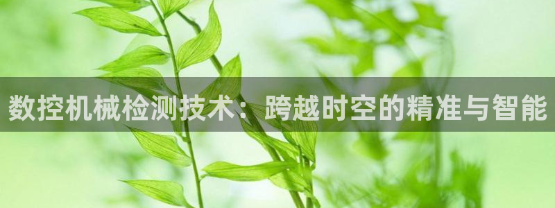 天辰娱乐平台靠谱么:数控机械检测技术:跨越时空的精准与智能